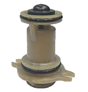 Vnitřek třícestného ventilu