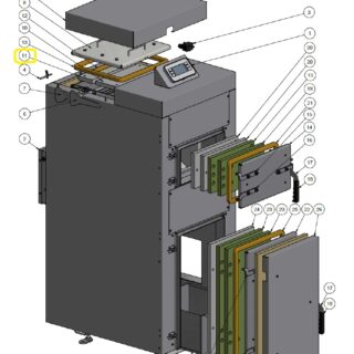 Benekov izolace vrchního poklopu malá C17,C27.
